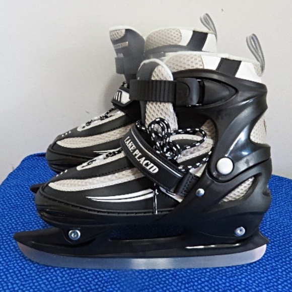 Lake Placid Summit  Adjustable Ice Skates Size 5-8 - Picture 2 of 8